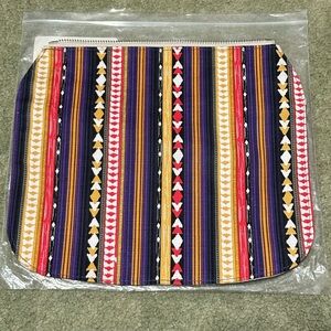 Studio Thirty-One Crossbody Flap Purple Southwest Stripe